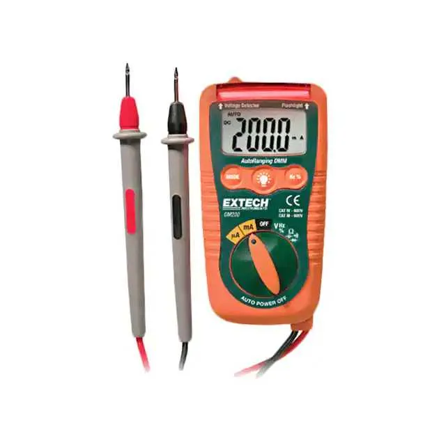 DM220 (MULTIMETER, MINI POCKET W/BUILT-)