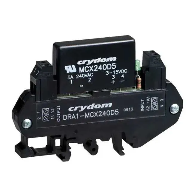 DRA1-MCX240D5 (RELAY SSR SPST-NO 280VAC 5A DIN)