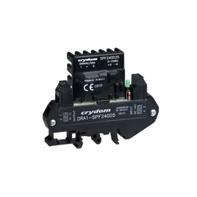 DRA1-SPFE240D25 (RELAY SSR SPST-NO 280VAC 8A DIN)