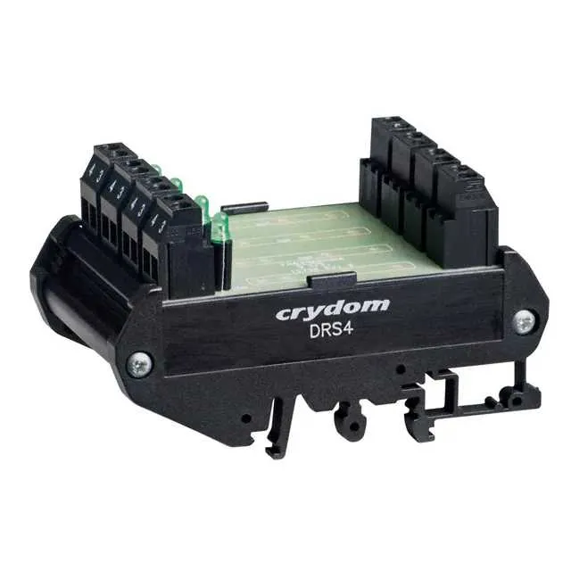 DRS4 (DIN-RAIL SOCKET FOUR CHAN RELAY)
