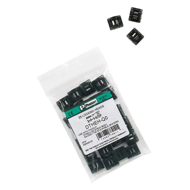 DTHH-Q0 (CABLE TIE HEAD HEAVY BLACK)