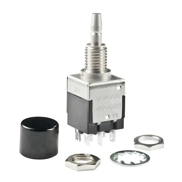 EB2061-CA (SWITCH PUSHBUTTON DPDT 3A 125V)
