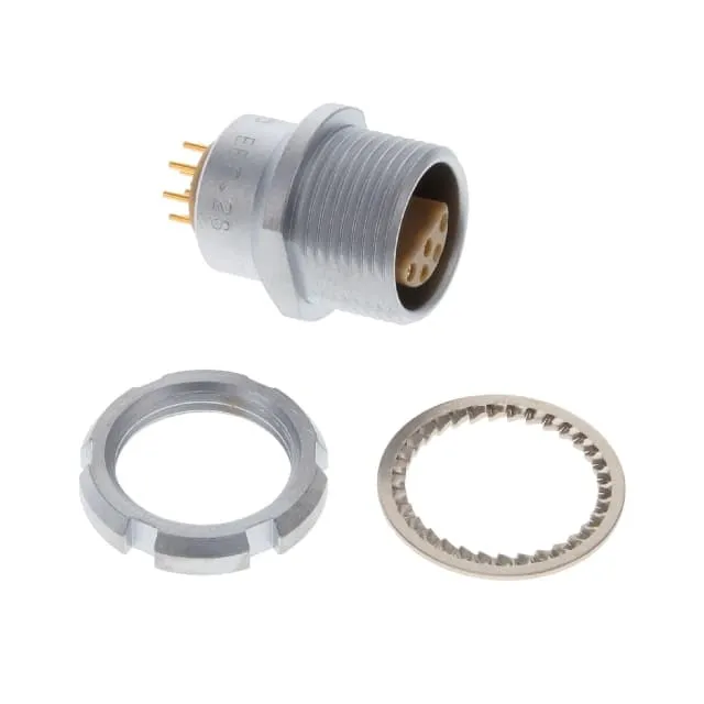 EEP.2S.310.CLN (CONN CIRC RCPT 10POS GOLD SOLDER)