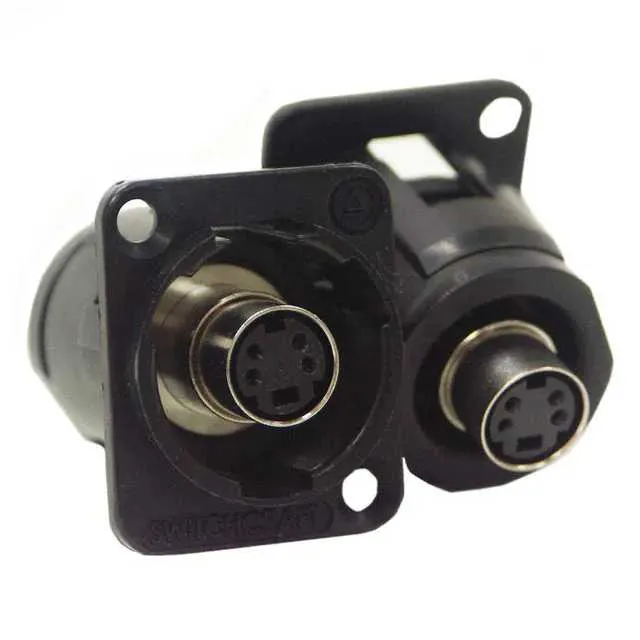 EHSVHS2BX (CONN ADAPTER 4P-4P F-F PNL MNT)