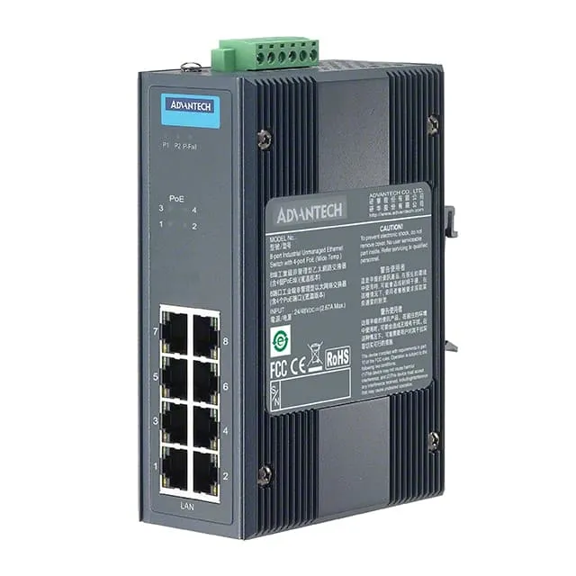 EKI-2528PAI-AE (POE SWITCH 8PORT IND 10/100MBPS)