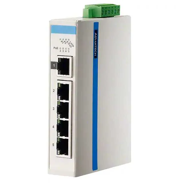 EKI-3725P-AE (ETH SW 5PORT GBE 4PORT UNMANAGED)