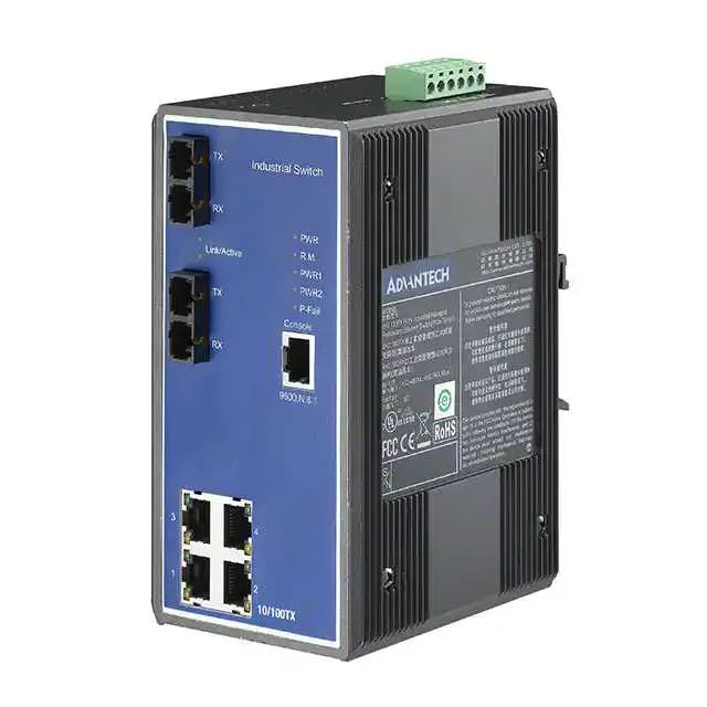 EKI-7554MI-AE (ETH SWITCH 4PORT 10/100M +2M.M)