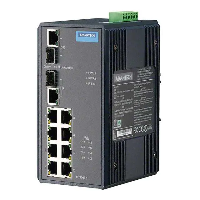 EKI-7629CPI-AE (ETH SW 8PORT 10/100MBPS POE 2G)