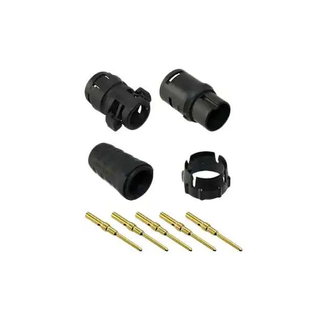 EN3C5MCX (CONN PLUG MALE 5POS GOLD CRIMP)