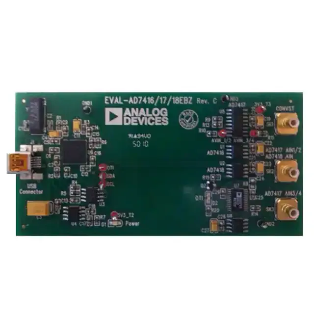 EVAL-AD7416/7/8EBZ (BOARD EVALUATION FOR AD7416/7/8)
