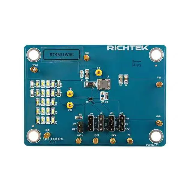 EVB_RT4531WSC (EVAL MODULE FOR RT4531WSC)