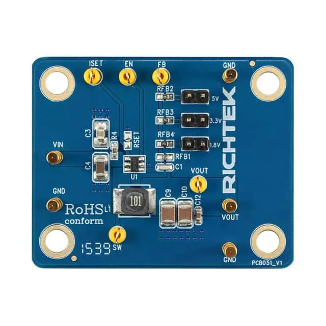 EVB_RT6208GE (EVAL MODULE FOR RT6208GE)