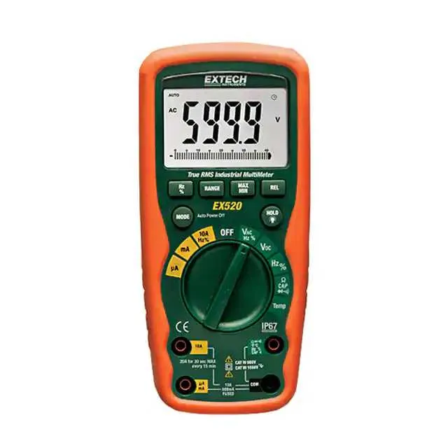 EX520 (MULTIMETER, HEAVY DUTY WATERPROO)
