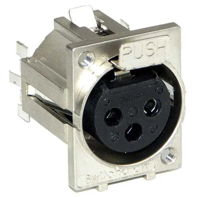 F3FSTF (CONN PLUG FMALE XLR 3POS SOLDER)