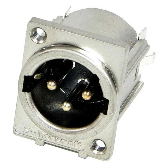F3MSTF (CONN RCPT MALE XLR 3POS SOLDER)