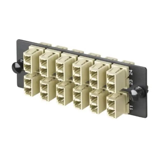 FAP12WEIDLC (FAP W/12 LC DUPL MM ADAPTERS (EI)
