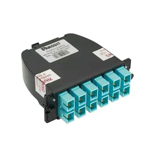 FC2XN-12-10B2 (OM3 12-FIBER TOTAL, AQUA ADAPTER)