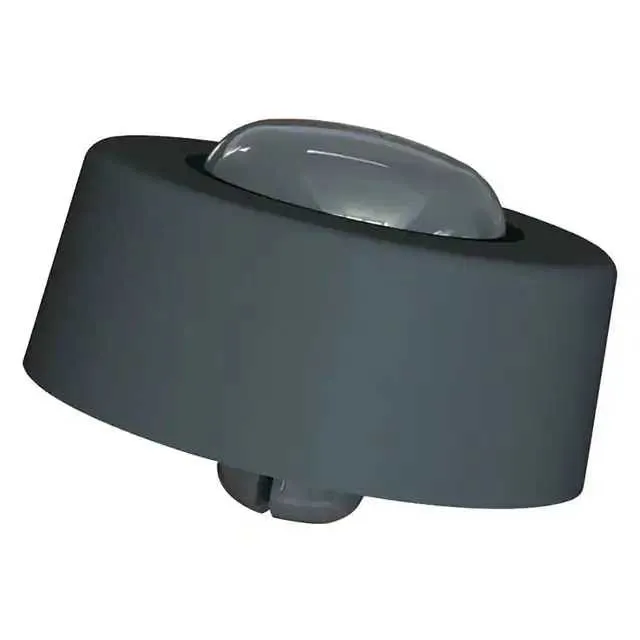 FF-009-P4X7B (FOOT CYLINDRICAL 0.827 DIA BLK")