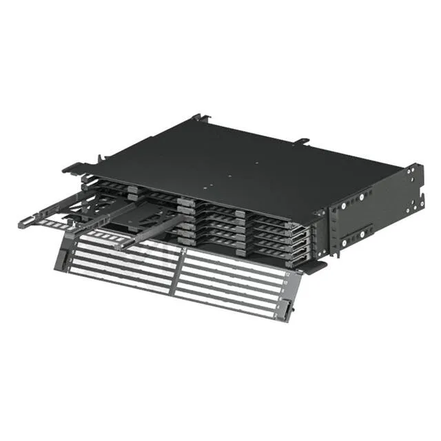 FLEX2UPN04 (HD FLEX PATCH PANEL, 2 RU, 4-POR)