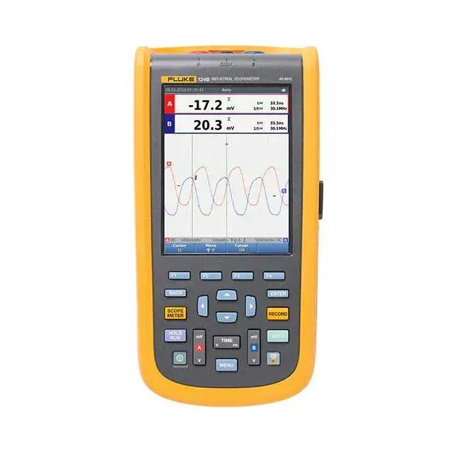 FLUKE-124B/NA (INDUSTRIAL SCOPEMETER 40MHZ)
