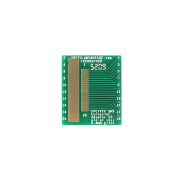 FPC080P020 (FPC/FFC SMT CONNECTOR 0.8 MM)