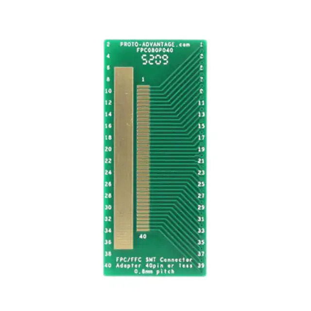 FPC080P040 (FPC/FFC SMT CONNECTOR 0.8 MM PIT)