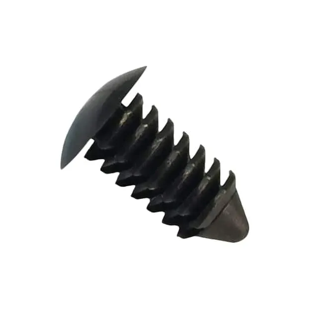FR001A (BLACK NYLON 6/6 FIR TREE RIVETS,)