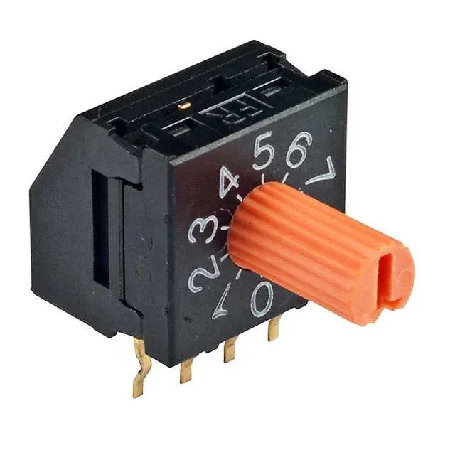 FR01KR10H-06XL (SWITCH ROTARY DIP BCD 100MA 5V)