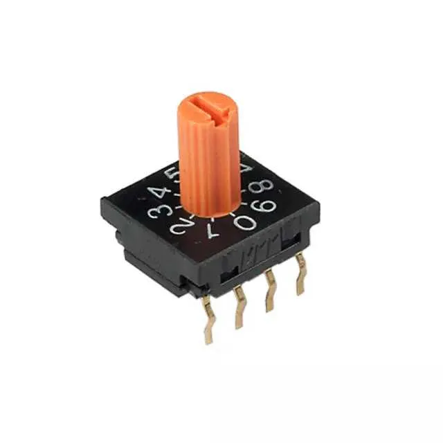 FR01KR10P-W-S (SWITCH ROTARY DIP BCD 100MA 5V)