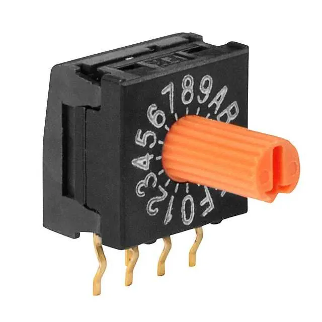 FR01KR16H (SWITCH ROTARY DIP HEX 100MA 5V)