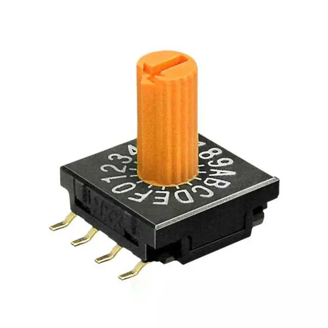 FR02KR16P (SWITCH ROTARY DIP HEX 100MA 5V)