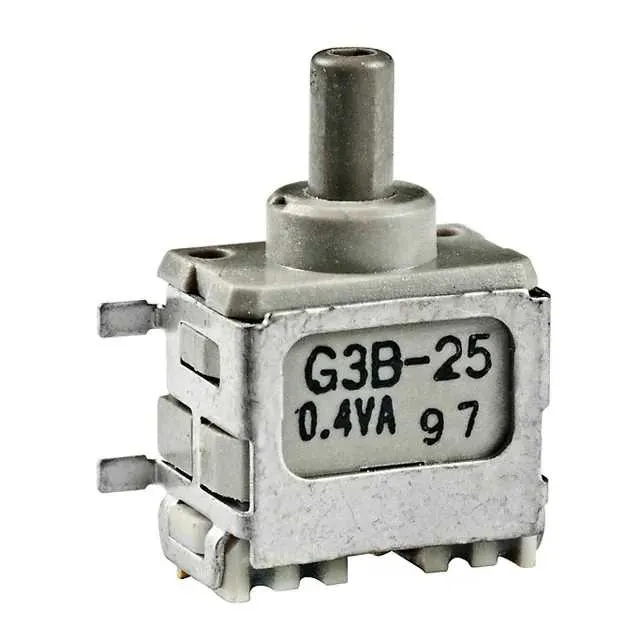 G3B25AH (SWITCH PUSH DPDT 0.4VA 28V)