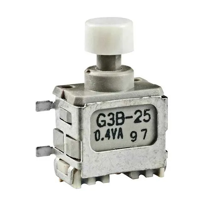 G3B25AH-XB (SWITCH PUSH DPDT 0.4VA 28V)