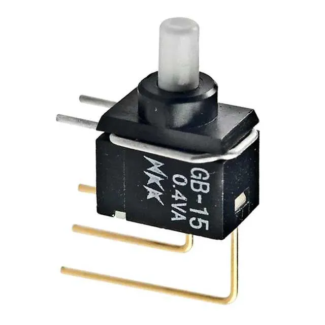 GB15AV (SWITCH PUSH SPDT 0.4VA 28V)