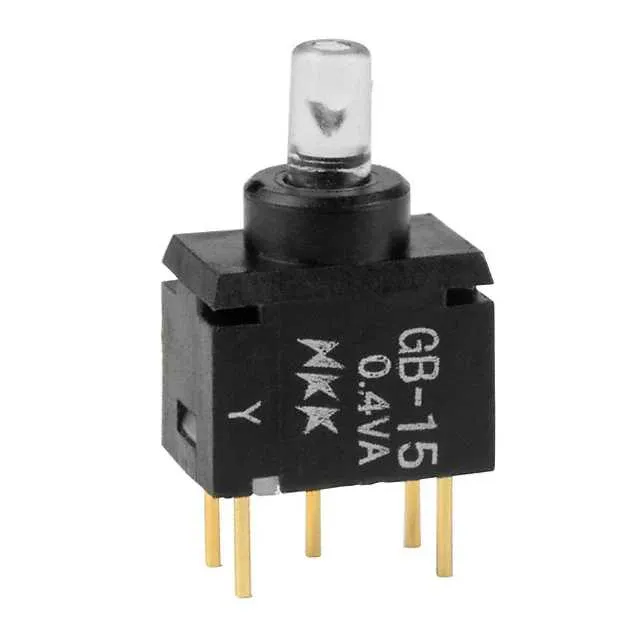 GB15JPD (SWITCH PUSH SPDT 0.4VA 28V)