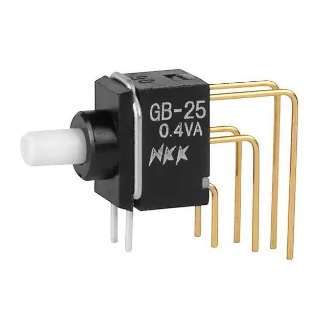 GB25AV (SWITCH PUSH DPDT 0.4VA 28V)