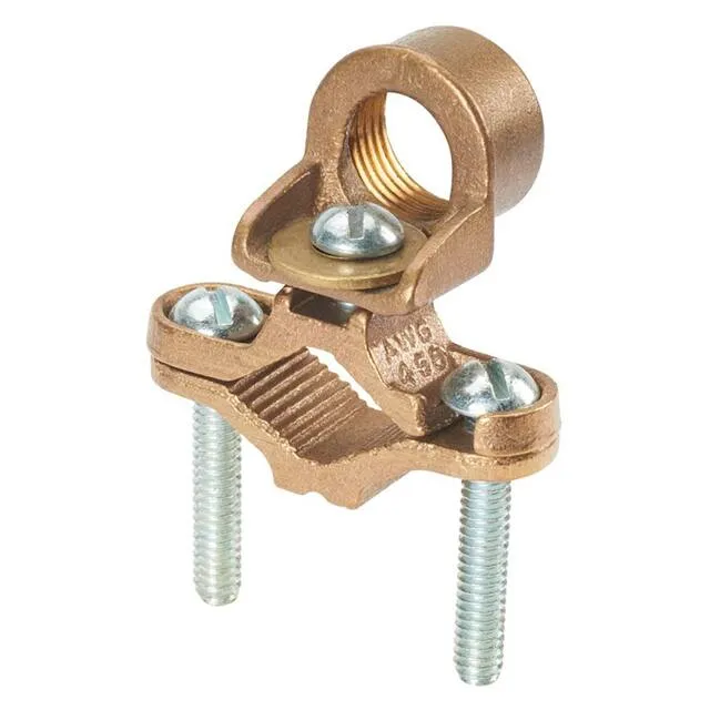 GPC4-4-12-X (CBL CLAMP GROUND BRONZE PIPE MNT)
