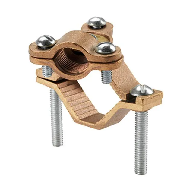 GPCW6-2-12-Q (CBL CLAMP GROUND BRONZE PIPE MNT)
