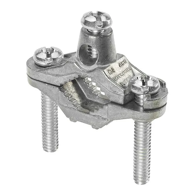 GPCZ2-1-C (CBL CLAMP GROUND SILVER PIPE MNT)