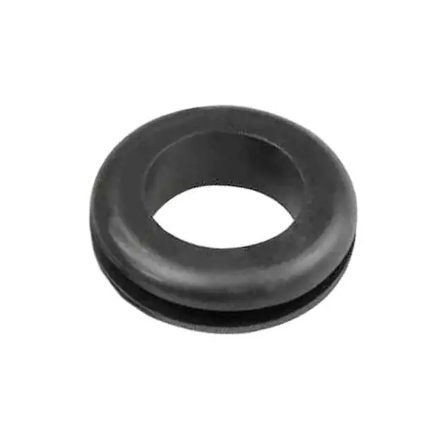GRO062041A (GROMMET 0.500 PVC BLACK")