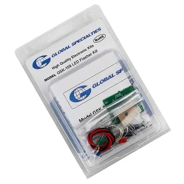 GSK-109 (FLASHING LIGHT KIT 2 LEDS 6-9VDC)