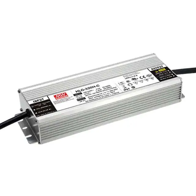 HLG-320H-C700B (LED DRVR CC AC/DC 214-428V 700MA)