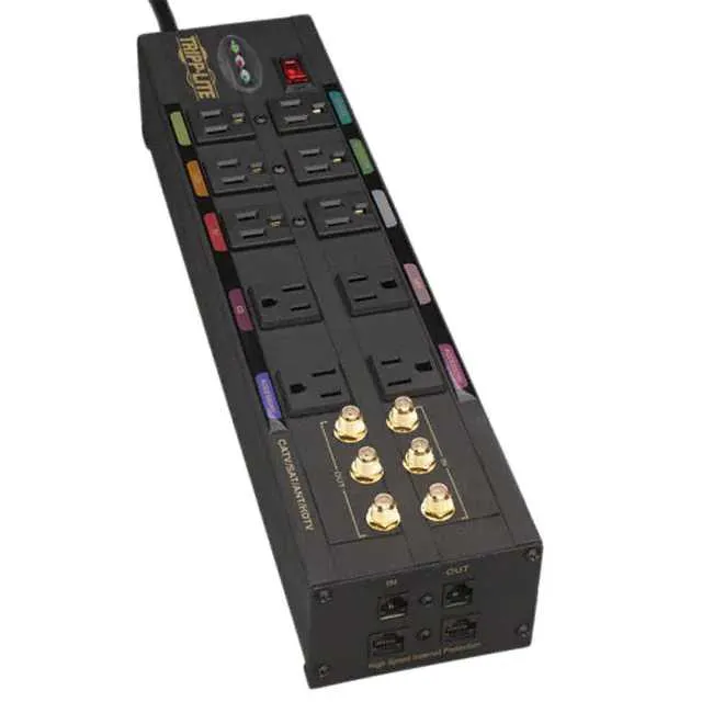 HT10DBS (SURGE SUPPRESS 12A 10OUT 8'CORD)