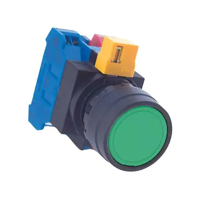 HW1B-M1F10-G (22MM PUSHBUTTON GREEN)