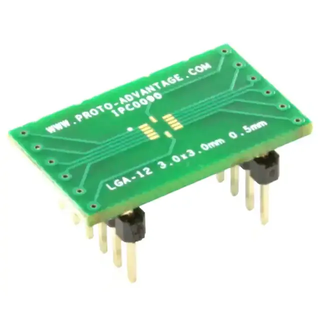 IPC0090 (LGA-12 TO DIP-12 SMT ADAPTER)