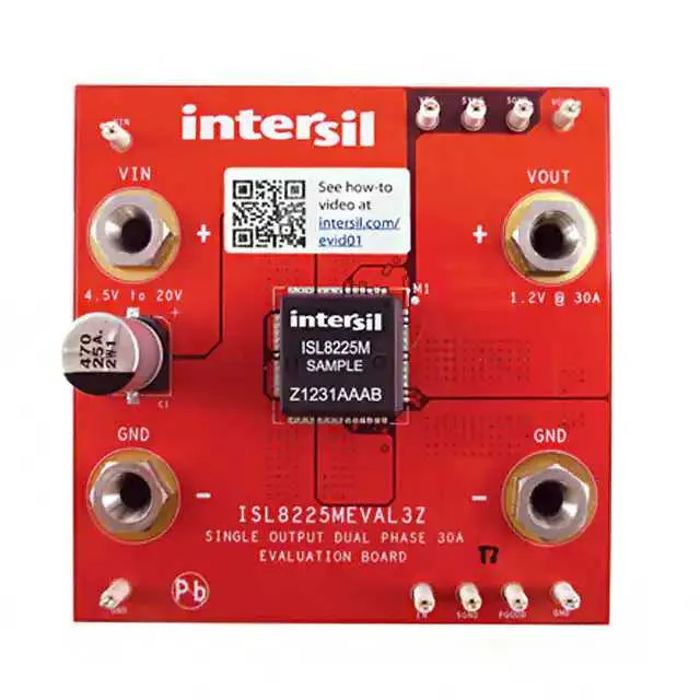 ISL8225MEVAL3Z (BOARD EVAL FOR ISL8225M)