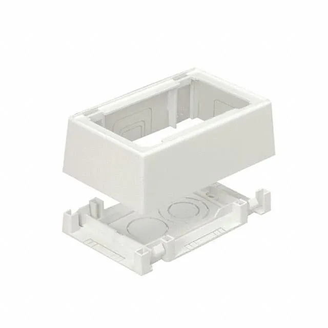 JB3510WH-A (SINGLE GANG LOW VOLTAGE 2-PIECE)