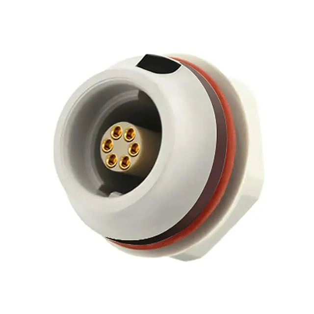 JMXHH1G06FCUDSM (CONN RCPT FMALE 6POS GOLD CRIMP)