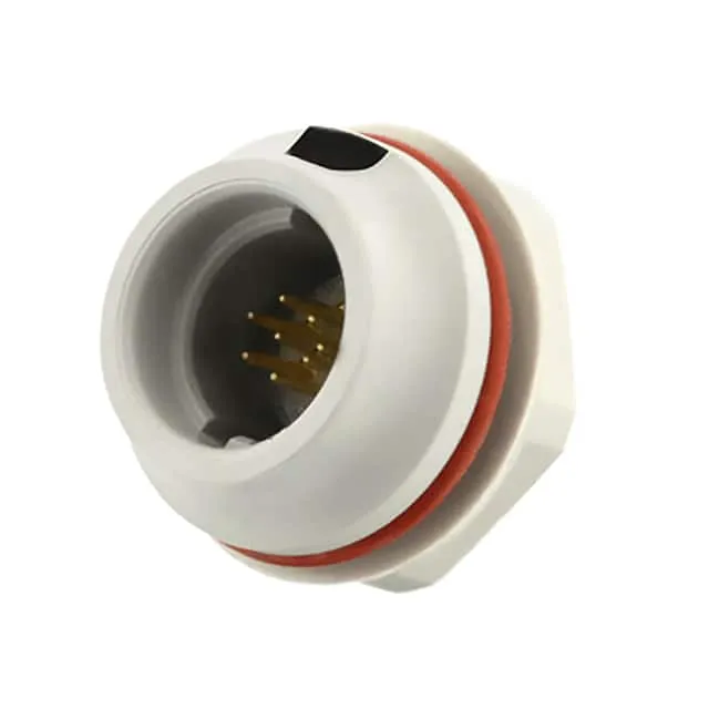 JMXHH1G08MCUDSU (CONN RCPT MALE 8POS GOLD CRIMP)