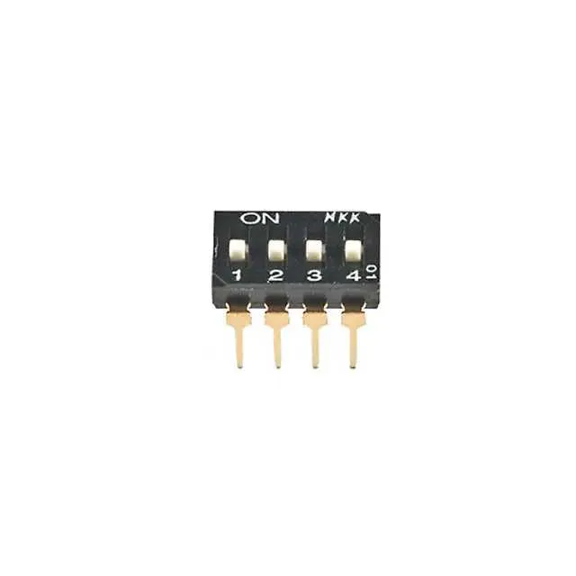 JS0104AP4-S (SWITCH SLIDE DIP SPST 25MA 24V)